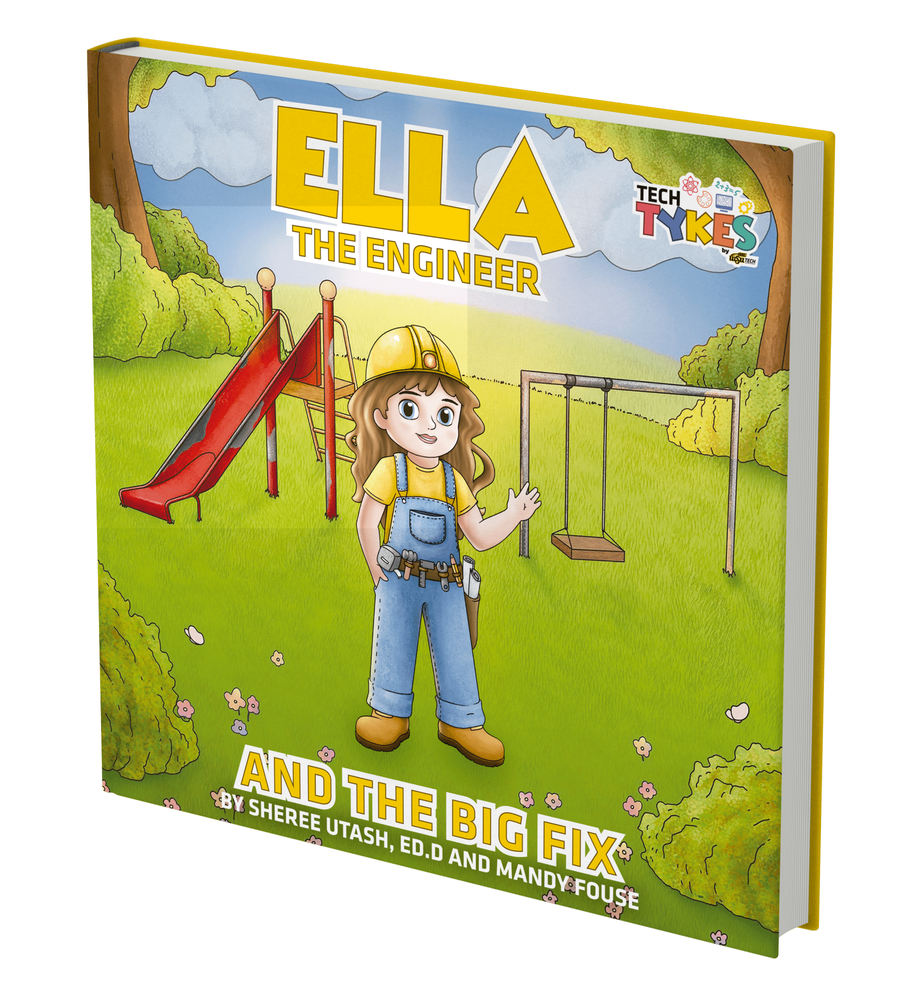 Ella the Engineer and The Big Fix 3D Book Image